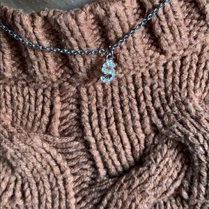 Dainty “S” necklace